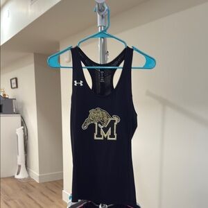 Under Armour Black Tank with Gold Accents